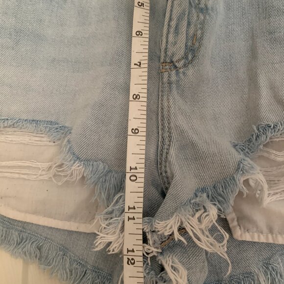 Distressed Denim Shorts - Picture 5 of 5